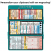 WhiteCoat Clipboard® Trifold - Teal Primary Care Edition